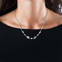 Collana Morellato Donna Natural Diamond in Acciaio Zirconia SAHL13 - SAHL13